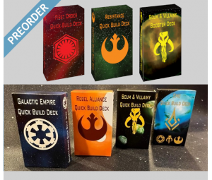 Catch-Up Total Combo: Rebels, Empire, Scum, First Order, Resistance, Booster Pack, and Epic Deck Pre-Order