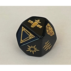XWA Scenario Die (black)