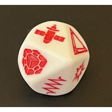 XWA Scenario Die (white)