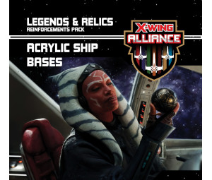 XWA Legends and Relics Acrylic Ship Bases Kit