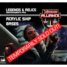 XWA Legends and Relics Acrylic Ship Bases Kit