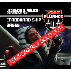 XWA Legends and Relics Cardboard Ship Bases Kit
