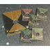 XWA D'Qar/Armed Cardboard Ship Bases Kit