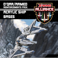 XWA D'Qar/Armed Acrylic Ship Bases Kit