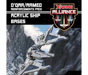 XWA D'Qar/Armed Acrylic Ship Bases Kit